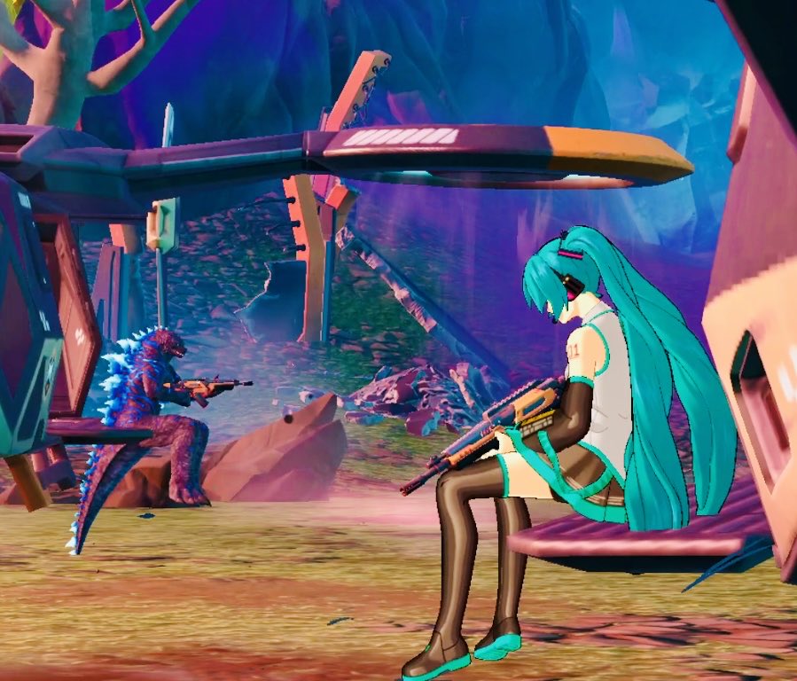 No suelo jugar eventos de Fornite, pero este fue Peak Fiction