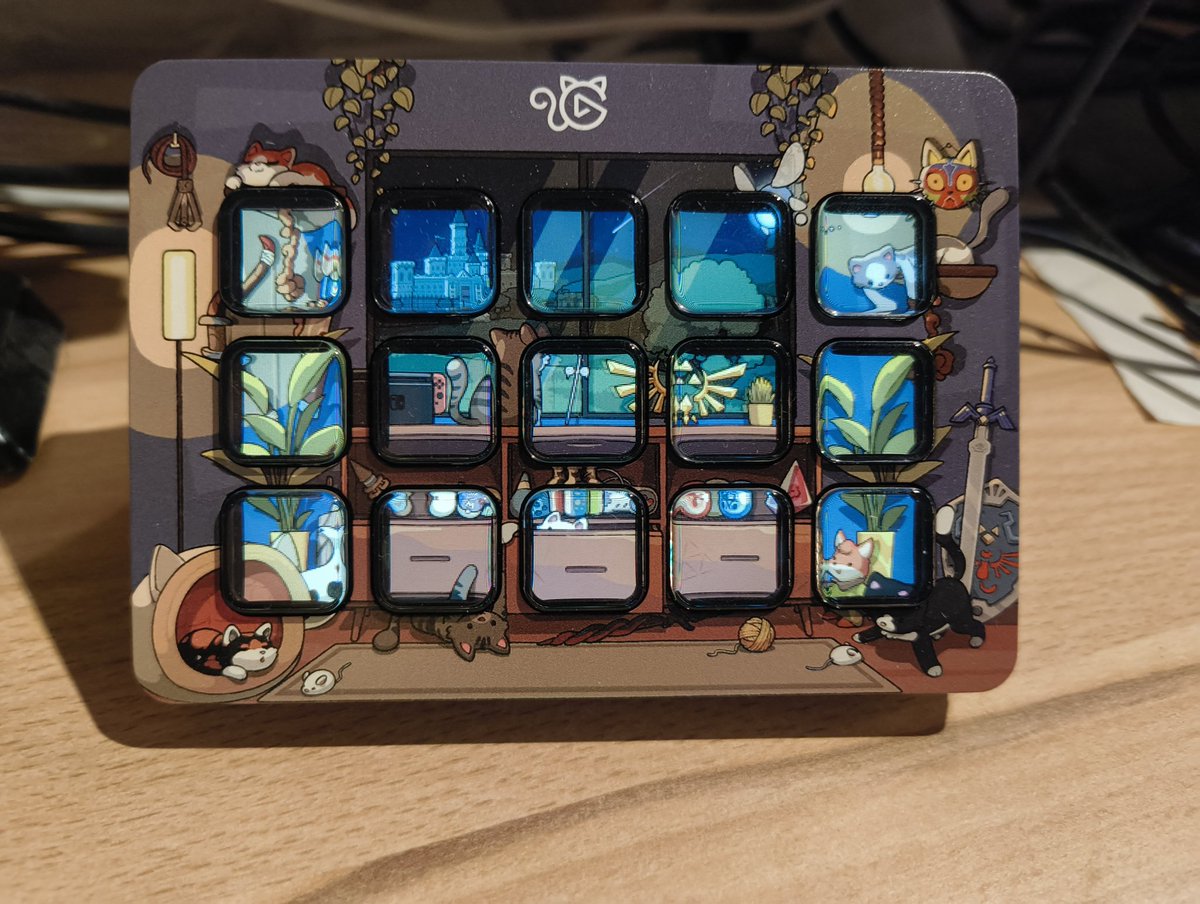 lightmaster1337's tweet image. Ich liebe einfach alles daran... es ist so schön...
Nochmals vielen Dank an @AlexHmpf und @elgatoDE &amp;lt;3

Natürlich auch ein Dankeschön an @0xgrei ohne der das #catdeck heute wohl nicht so aussehen würde.