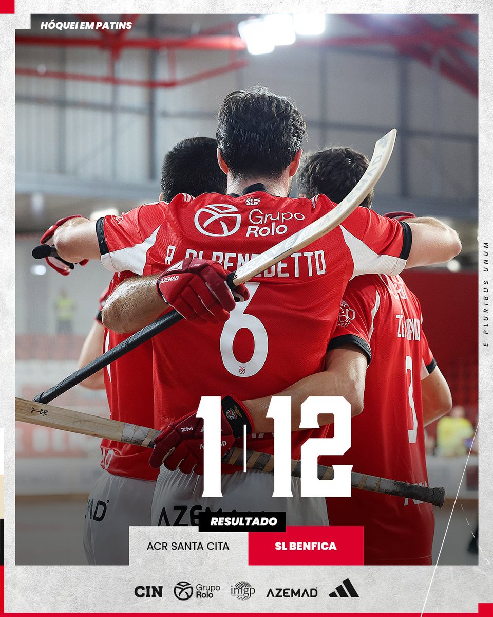 #HóqueiBenfica | Vitória expressiva nos 32 avos de final da Taça de Portugal! 🔥