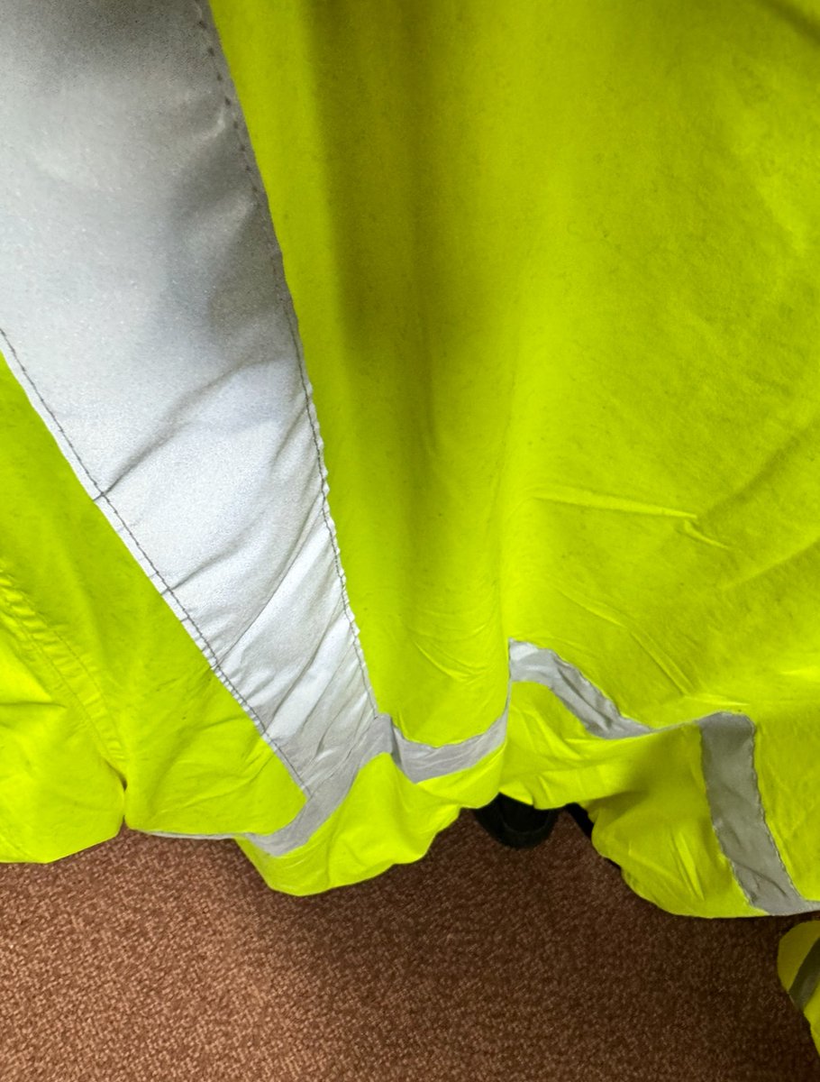 TruecelFeminist's tweet photo. We getting dripped tf our #tuff #HighVis https://t.co/08ZQto30aC