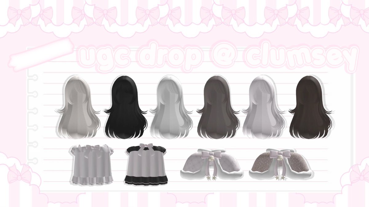 creamxies's tweet image. ugc drop @ clumsey 

all commissioned by me! 
dress and poncho textured by me 
roblox.com/communities/61…

#ROBLOX #robloxugc #robloxart #RobloxDevs #UGCcreator #ugccommunity