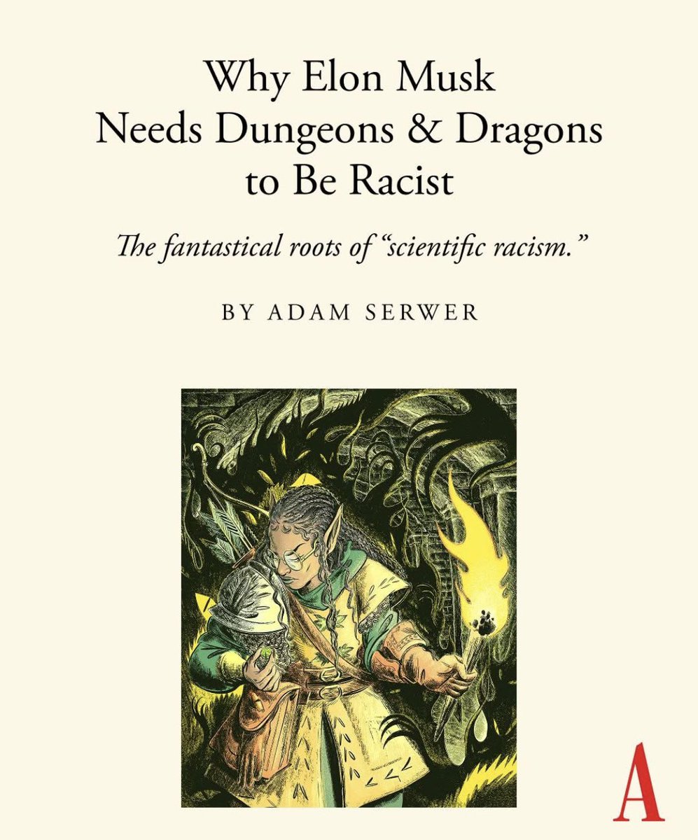 AussieGayLib's tweet image. D&amp;amp;D is a tool of white supremacy