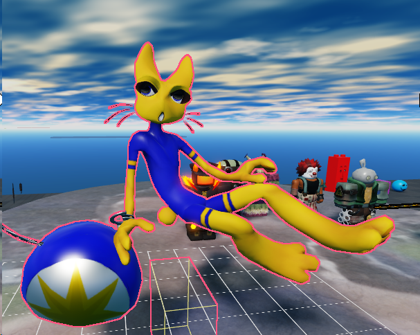 raddoob's tweet image. in fact this wasnt the.. first time i messed up importing animations ( i dont even know what happened here)