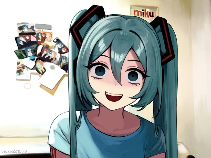 overly attached miku