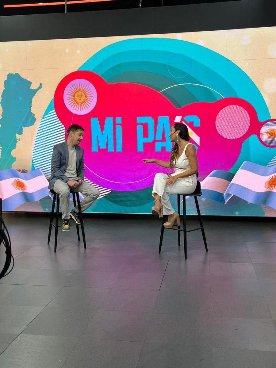 pablomontagna's tweet image. Gracias @vicvanella y equipo de #MiPais (@Argentina12x ) por la invitación al programa 

La pasé de 10❤️