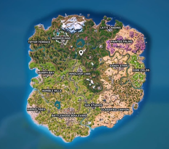 NEW FULL FORTNITE CHAPTER 7 MAP #FortniteSeven