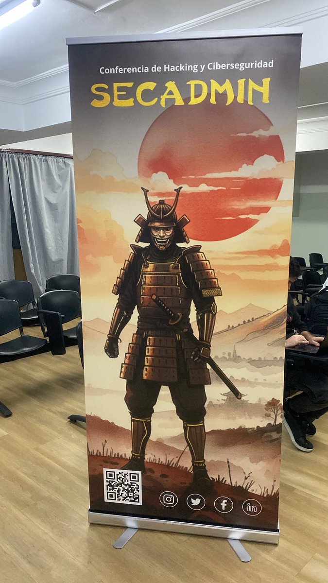 secadm1n's tweet image. Ponemos fin a la X edición de #SecAdmin. 

Muchas gracias a todos los que habéis hecho posible #secadmin2025.

Patrocinadores, ponentes, público y staff. Sin vosotros este encuentro no sería posible. 

#Ciberseguridad #HakingÉtico #IA
