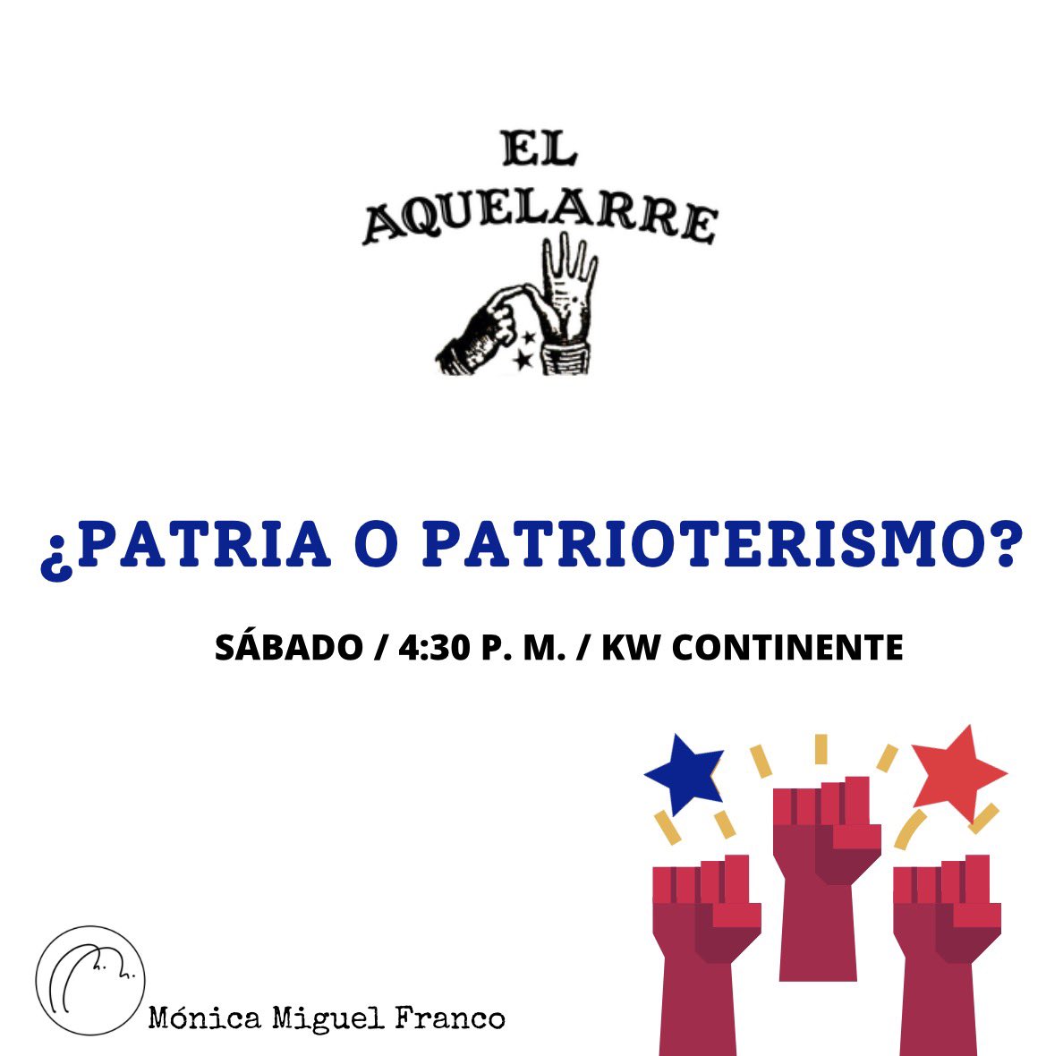 ¿Qué es la patria? ¿La madre? ¿El padre? ¿La lengua? ¿Un papel sellado? ¿Un recuerdo o un sabor? La nacionalidad se da, o se quita, como hizo Panamá en 1941. Todo esto y más nos lo cuenta <a href="/aullidodeloba/">Mónica Miguel Franco</a>
Hoy, a las 4:30 p. m. por <a href="/KWCONTINENTE/">KW Continente</a>