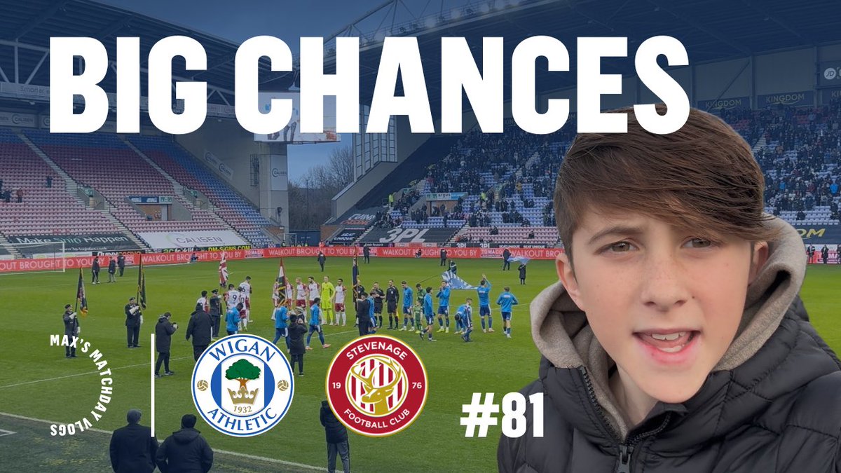 MaxsMatchday's tweet image. Wigan vs Stevenage | 0-0 vs League Leaders! Big Point at the Brick!

youtube.com/watch?v=qIAV7t…

#wafc #StevenageFC