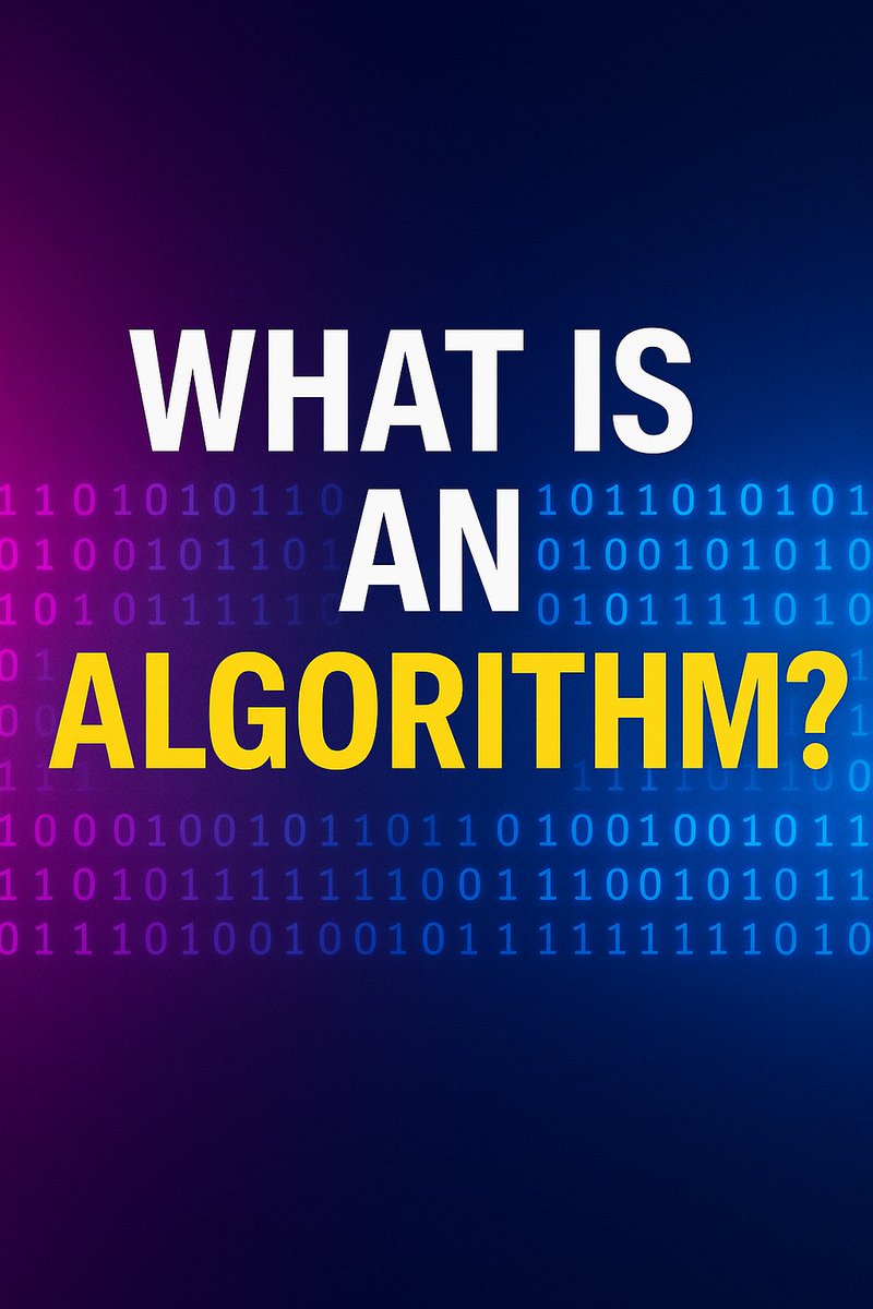SolutionsLan's tweet image. youtube.com/watch?v=Sn9Cen… 

What is an algorithm? @reper #lanacademy #algoritm #update #new #2026 #BAC2026 #courious