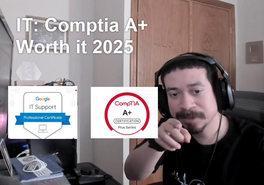 KevTechSupport's tweet image. IT: Comptia A+ Worth it 2025

#itsupport #helpdesksupport #comptia #servicedesk #careers

url:
youtu.be/nT63HmuBI7A