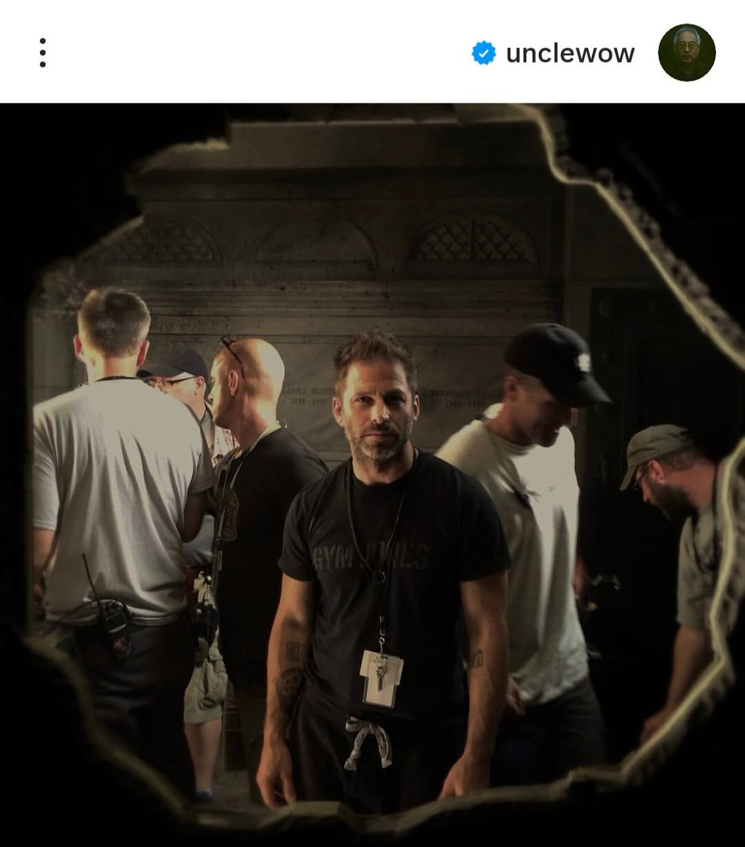 Larry Fong just shared this on Instagram