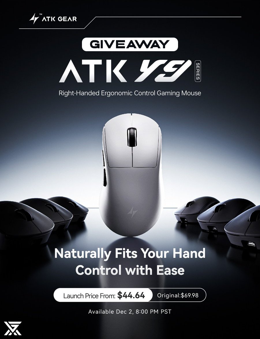 GENXAssociation's tweet photo. 🎄 HOLIDAY GIVEAWAY! 🎁

- To celebrate the launch of the new ATK mouse on December 2nd, we’re giving one away! 🖱️✨

To enter:
🔁 - RT
👥 - Tag 2 friends (no bot accounts)
❤️ - Follow @GenXAssociation

🎉 Winner announced on December 12th!

Good luck! https://t.co/z3euwC7gxz