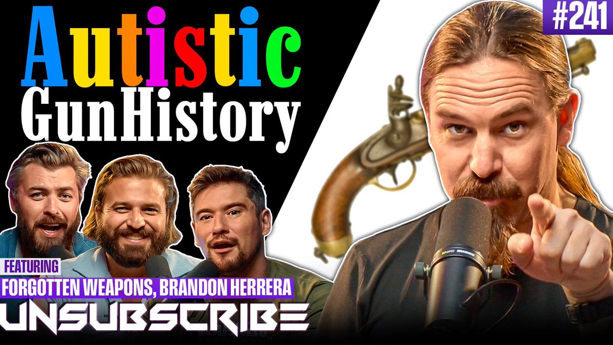One of our most requested guests - strap in for 2 hours of autistic gun content 🔥
