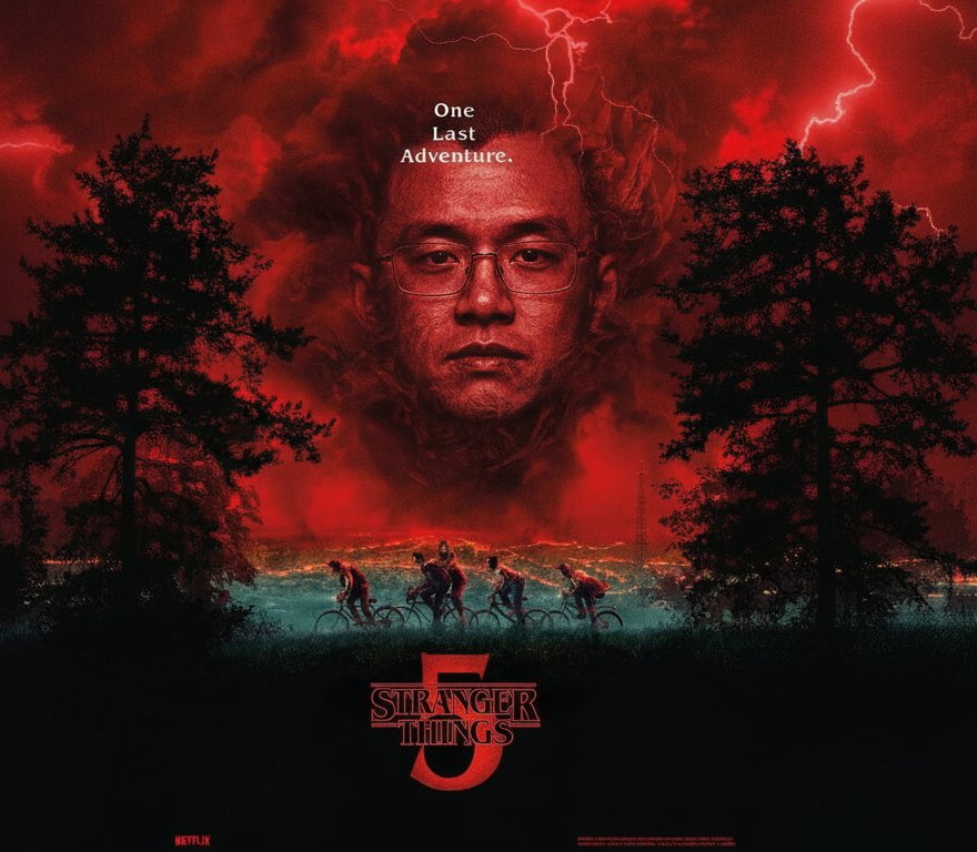 Celebrando el aniversario de $HYPE viendo la última temporada de Stranger Things.