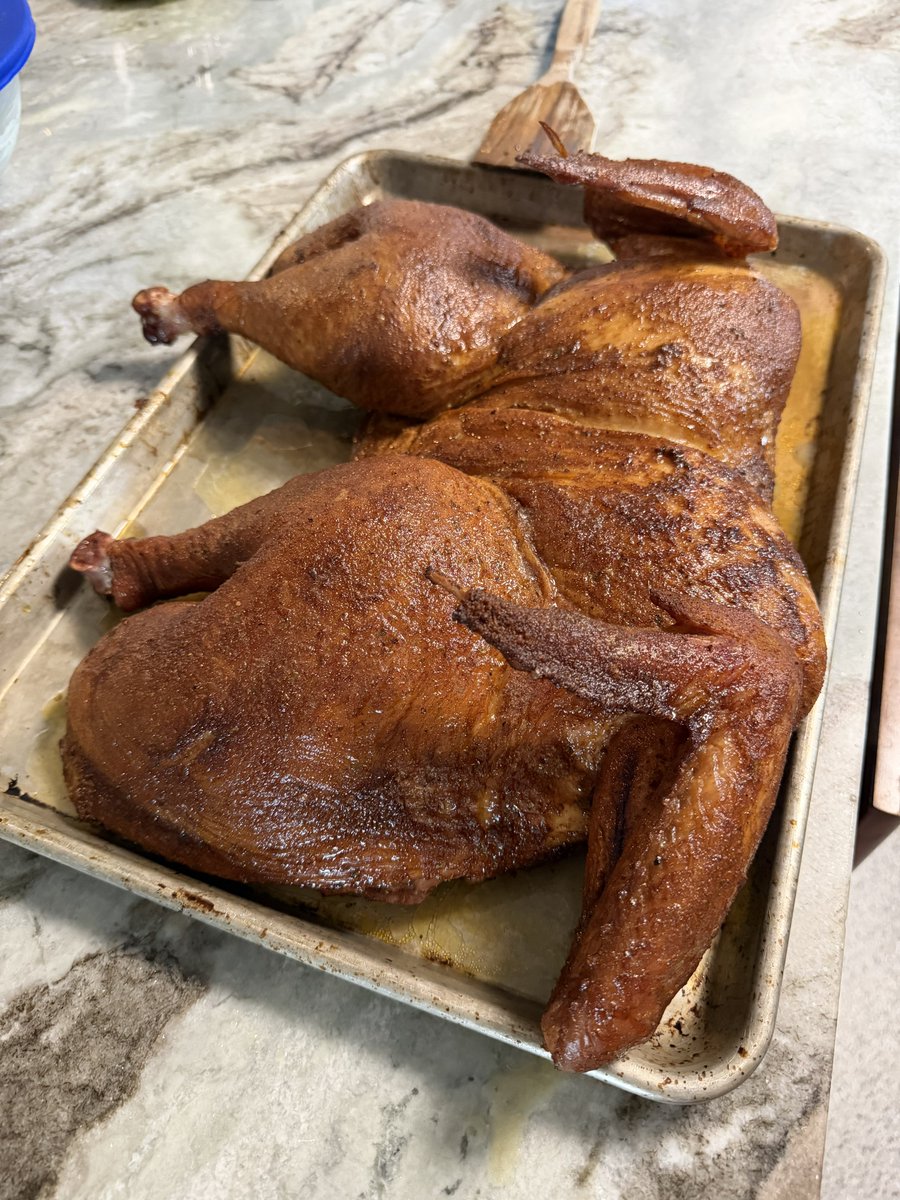 Smoked turkey. Thanks for the blueprint <a href="/MeatChurch/">Meat Church ™</a>