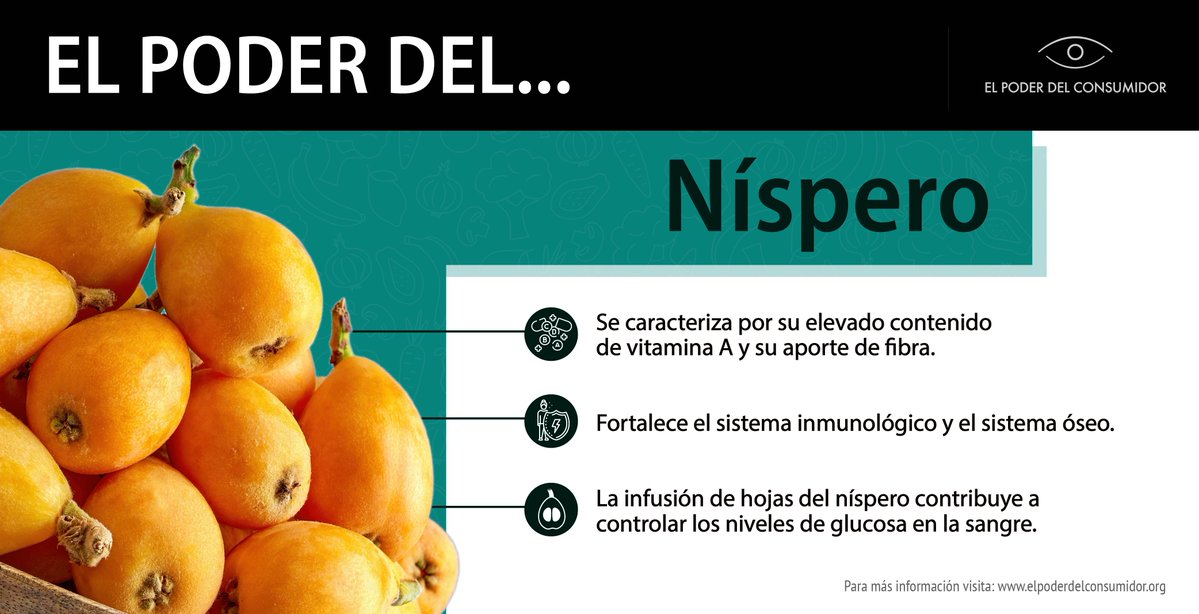 elpoderdelc's tweet image. Al consumir níspero:
💛Beneficias a tu sistema óseo y previenes los efectos de la descalcificación.
💛Fortaleces tu sistema inmunológico
💛Además, sus hojas se usan para preparar infusiones que contribuyen a controlar los niveles de glucosa en la sangre.
f.mtr.cool/vrekyklyzp