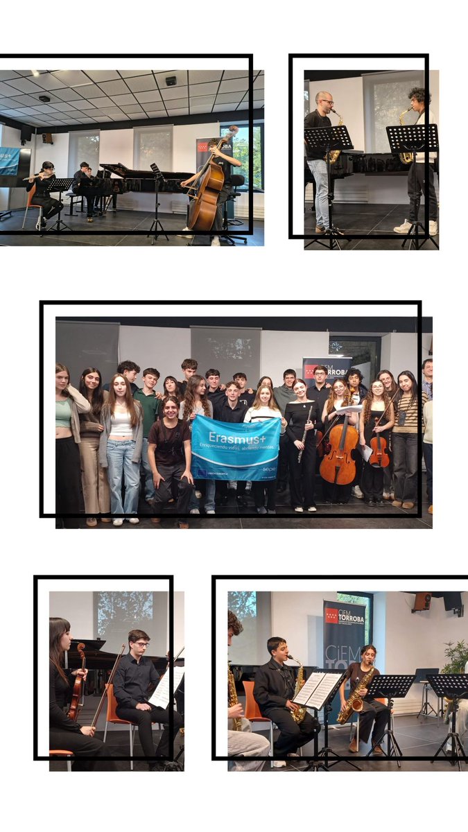 Despedimos con música a los alumnos italianos llegados de Brescia y que han compartido una semana con nosotros gracias al programa Erasmus+
Ci vediamo presto!!