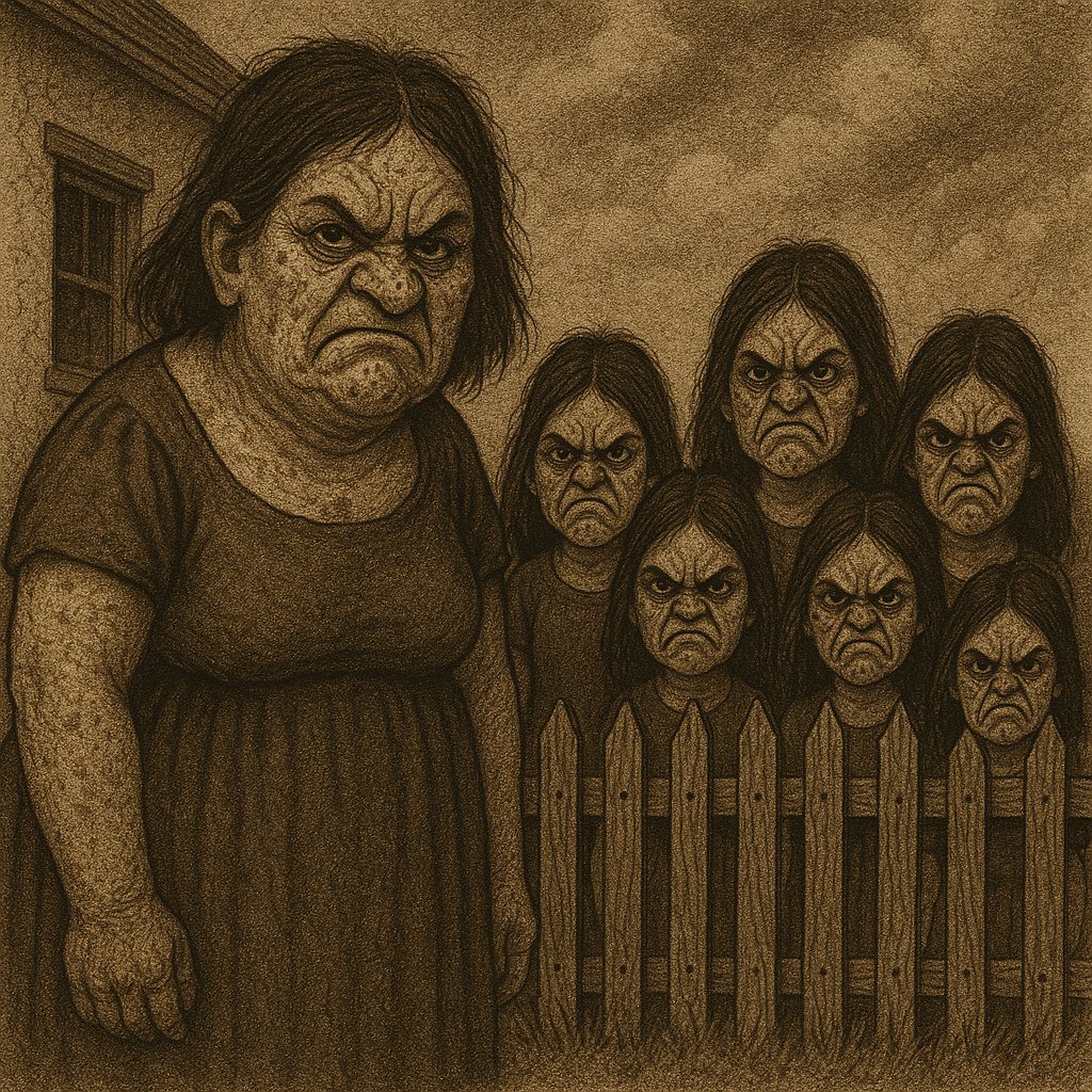 #حكاية من حكايات الحي الذي أقطنه…🏠🏠🏠

💢 #الجارة التي أشعلت نار الحي…

لدي #جارة تقطن بجوار بيتي، و لم أرَ في حياتي إنسانًا يحترف البغض كما تحترفه هي وبناتها الست.

لا أعرف ما الذي أشعل الكراهية في صدورهن نحوي و نحو أهلي، لكنهن يتعاملن معي و كأنني عدوٌّ متخيَّل خرج للتو من