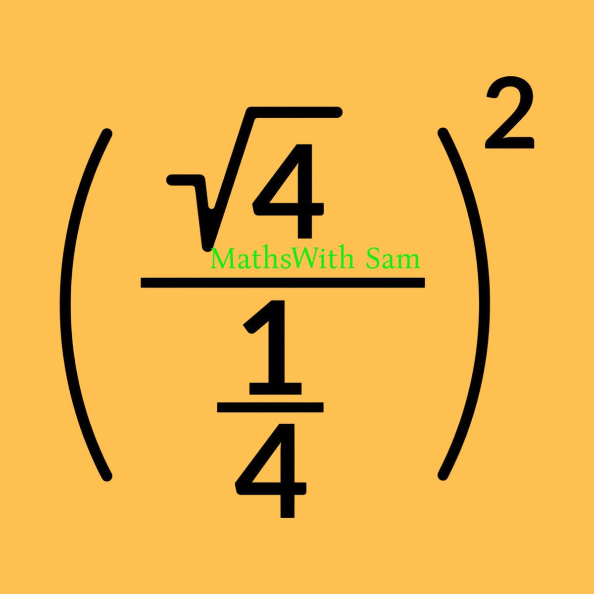 EM93658903's tweet image. Result: 64
=&amp;gt;
(2÷ 1/4)²
=&amp;gt;
(2*4)²=64