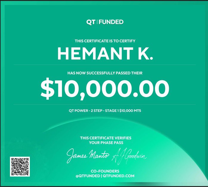 mrfx_in's tweet photo. I’m back!!!! 
Last 3 months very tough for me i took a break for 60-70 days but after coming this long time I passed @QuantTekel phase 1 in a single week … 
Join discord server to make it together ❤️

https://t.co/aAMYID4Jqw https://t.co/XDEcHMvEFY