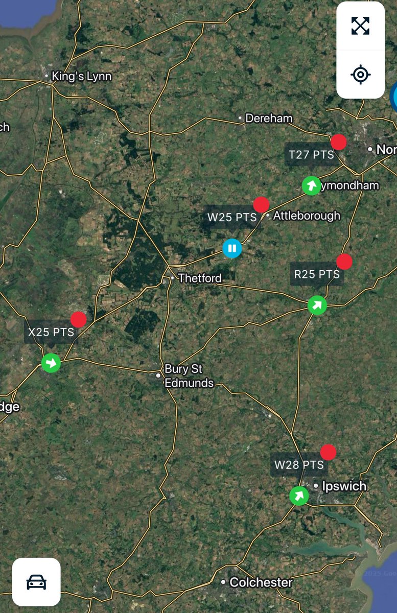 𝗧𝗵𝗲 𝗕𝗿𝗶𝗲𝗳 - Make it look like a synchronised flight display…

𝗧𝗵𝗲 𝗥𝗲𝘀𝘂𝗹𝘁 - 👇🏽

Wherever you’ve seen us across #EastAnglia today; we hope your Saturdays been as groovy as ours! 💛 #TravelTheWrightWay