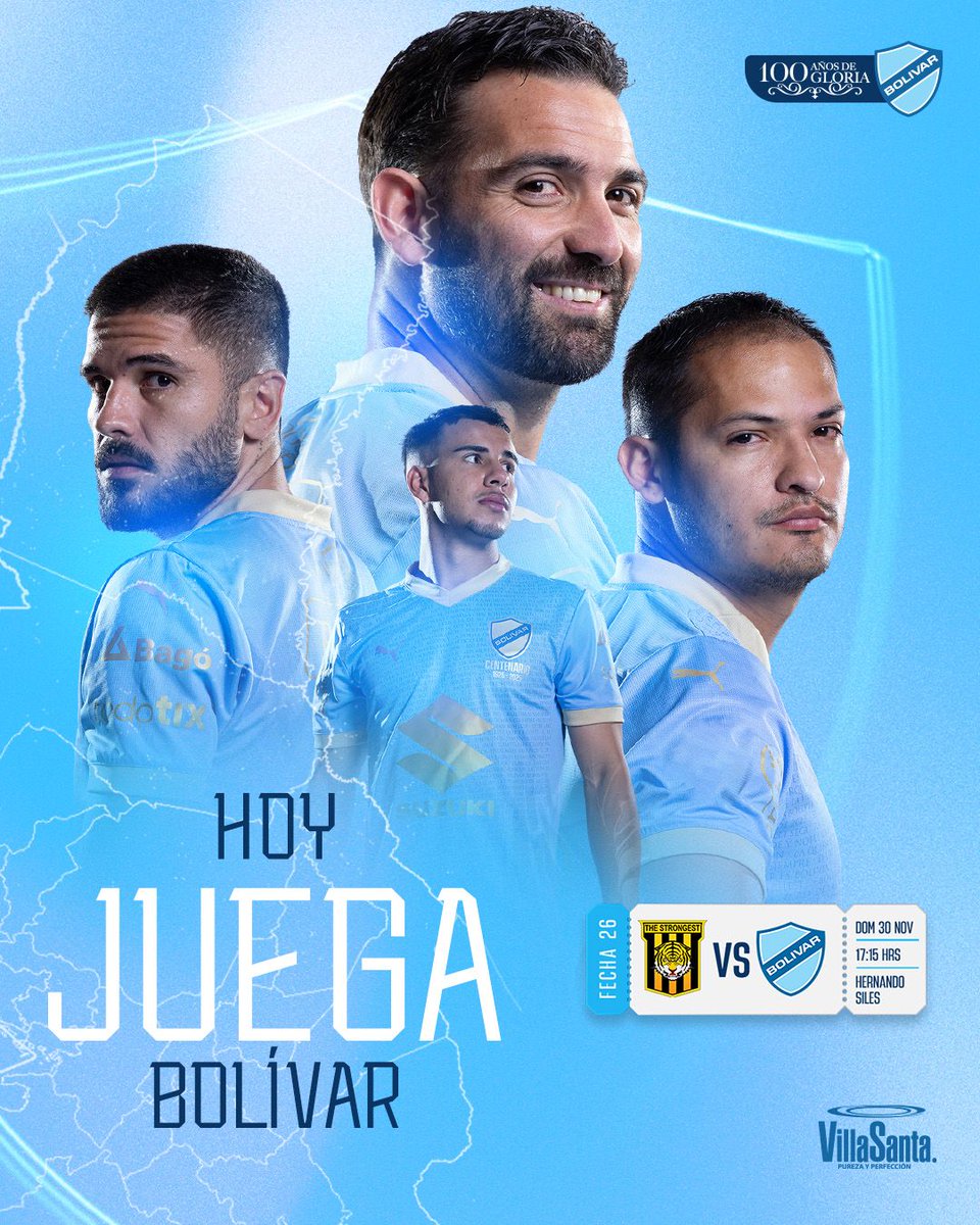 Bolivar_Oficial's tweet image. 💙🔥 HOY se juega el Superclásico Nacional. 🔥💙

Un partido que pesa, que marca, que define 🏆💫

Ganarlo es seguir en la pelea. Ganarlo es honor celeste ⚔️✨

Todos juntos por tres puntos que valen muchísimo 🩵🙌🏻

#BolívarCentenario #UnSigloDePasión