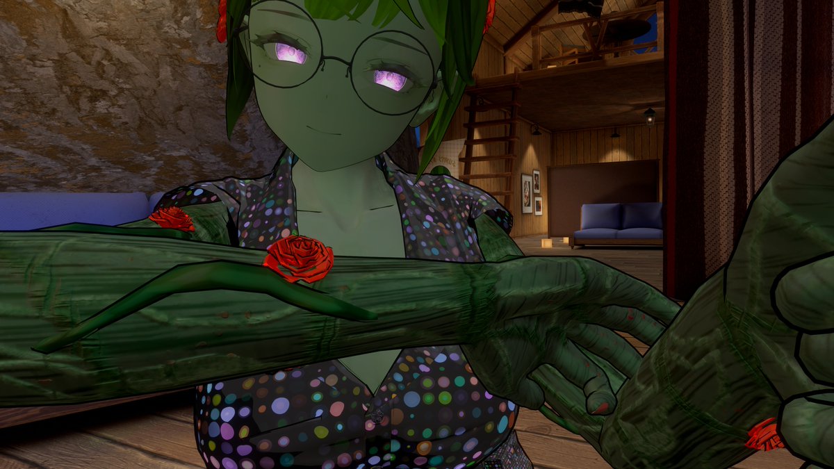 Grimora_Thorn's tweet image. More progress on my vine arms! 

#VRChat 
#vrchatavatar 
#unityingaming