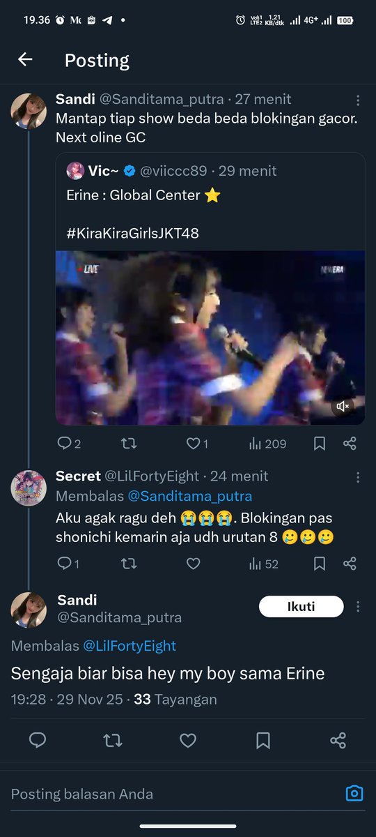 dylanlouis_'s tweet photo. ada dua tipe orang yg gak suka erine, 
1. sok ngaku jadi fans nya, tapi dia nubir member/ ngutarain gak suka ke member lain
2. nimbrung apapun yg berkaitan sama erine
wkwkwkk kampungan bgt lu

inisial wahab dan sandi🤣 https://t.co/bkWT2oEGiG
