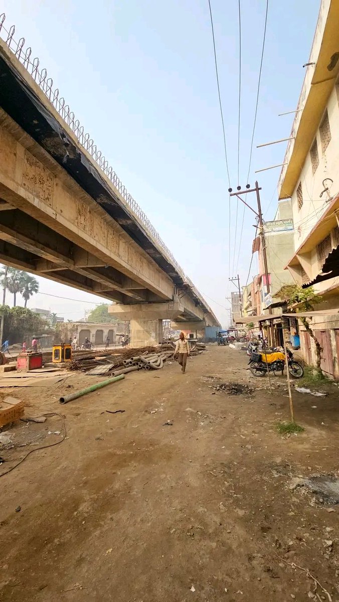 Rahulstm08's tweet image. Sitamarhi Railway Overbridge: Approval was received in 2009 and construction work started. And today it is 2025 but the work has not been completed till date.

#sitamarhi #सीतामढ़ी