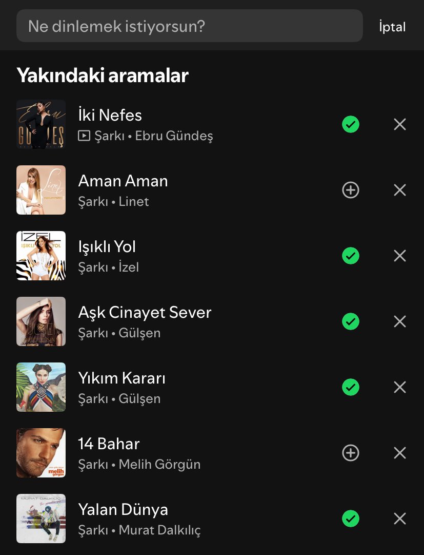 dunyanin en GUZEL gununu bile gecirsek bizim playlist. aksi sarmaz