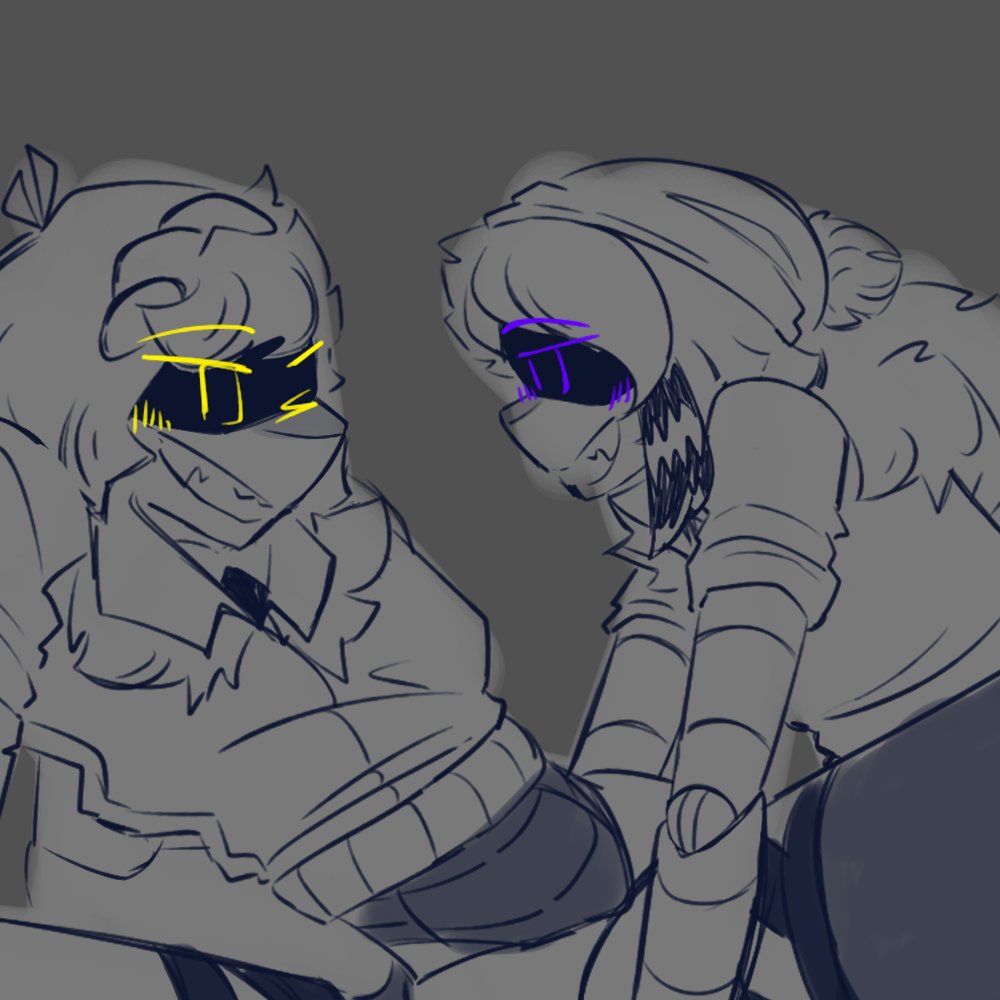 falsegodamongus's tweet image. vuzi except it&apos;s ass because i drew it after beer