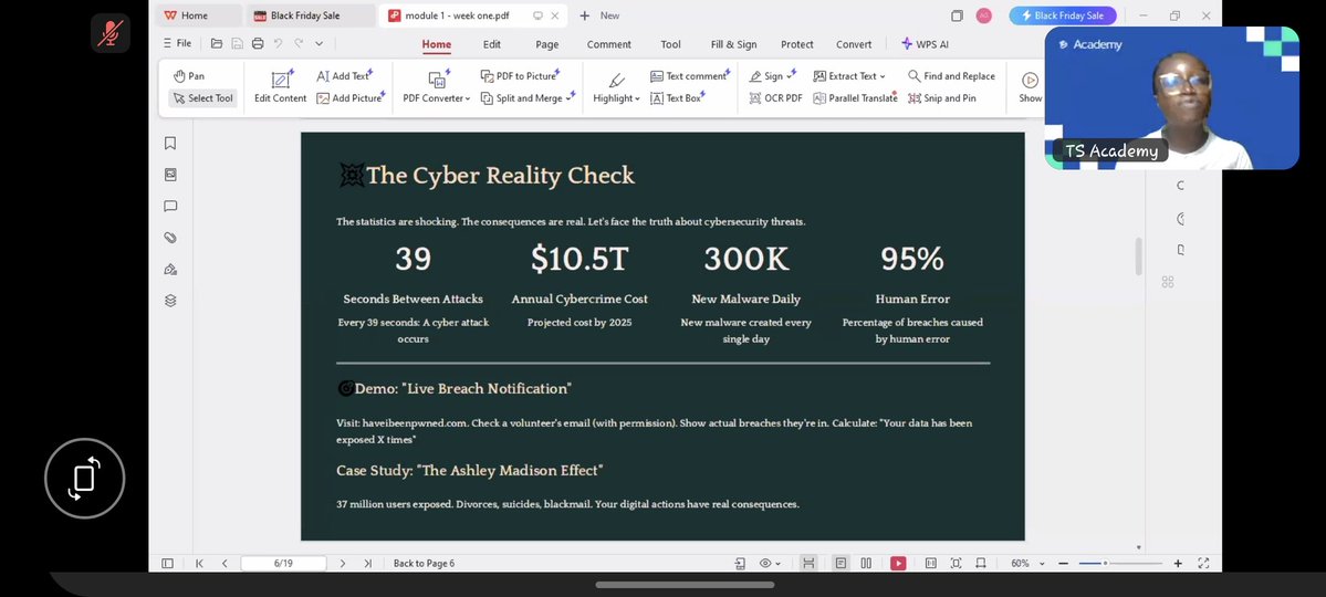 IfechukwuGabri5's tweet image. Just finished my first tech class! 🚀
One step at a time.
#TechJourney #LearningTech #tsacademy