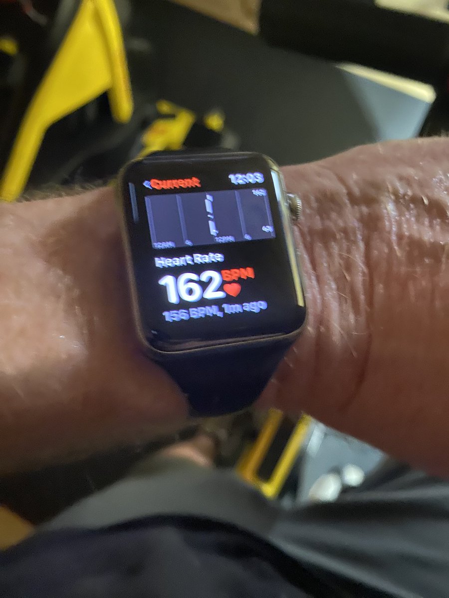 Cgbosque's tweet image. 1 hour cycle, 15 min row at 130 temp, heart rate at 162. #recoveryispossible #RecoveryPosse @OfficialHOTWORX