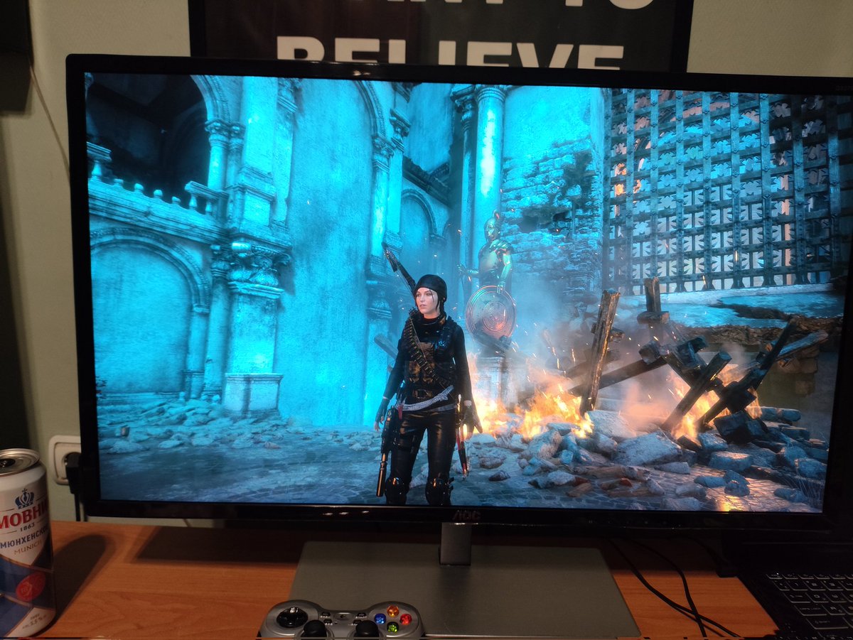 Rise of the Tomb Raider всё таки лучшая Лара. Только посмотрите, какая красавица. Столько народу завалила.