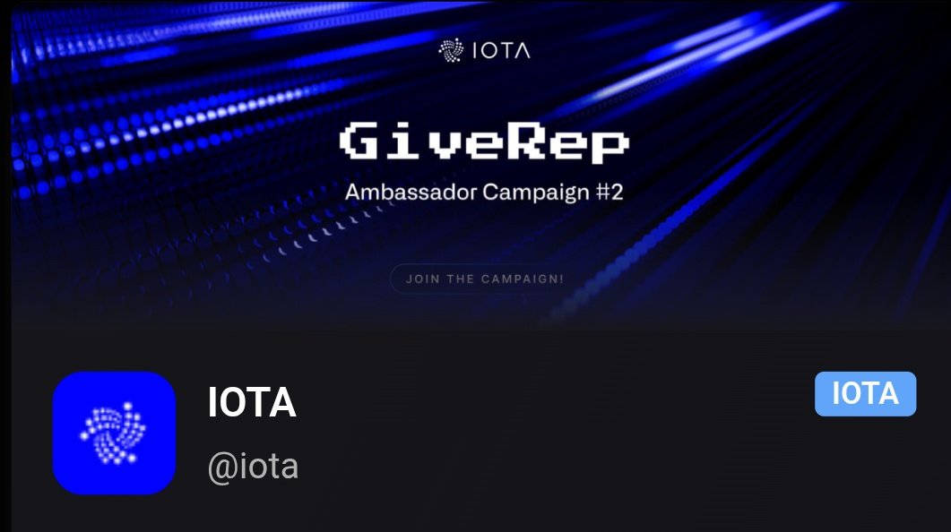 Africa is stepping into a new era of digital trade. 🌍✨
@IOTA and <a href="/TWINGlobalOrg/">TWIN Foundation</a> are unlocking trusted, paperless, and efficient trade through ADAPT—bringing billions in new opportunities across the continent.
Join the movement and earn your REP
#IOTAAmbassador