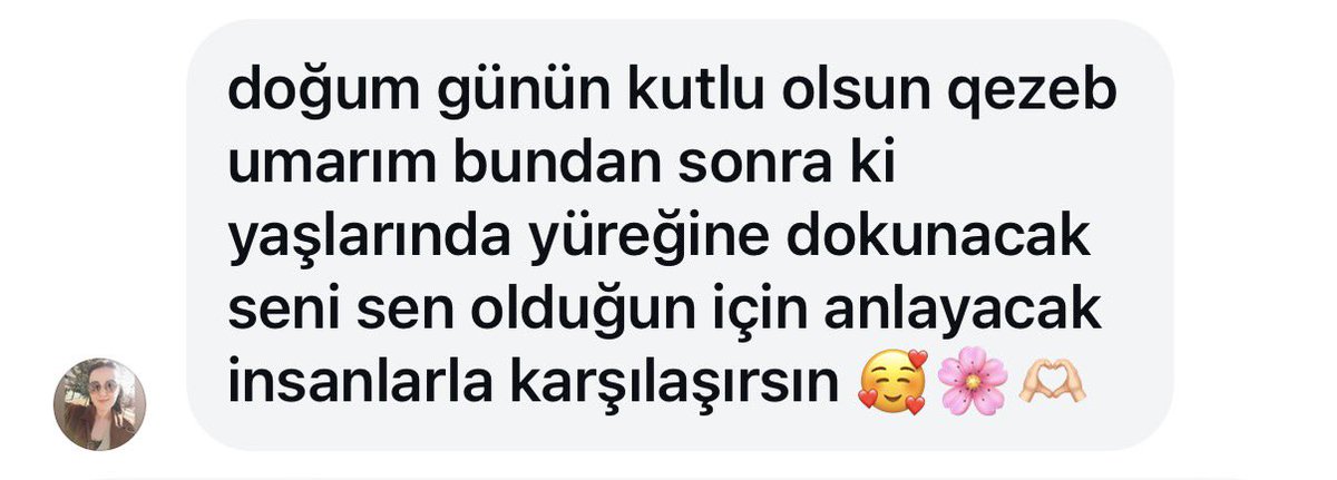 Aldığım en güzel doğum günü mesajlarından ❤️🥹