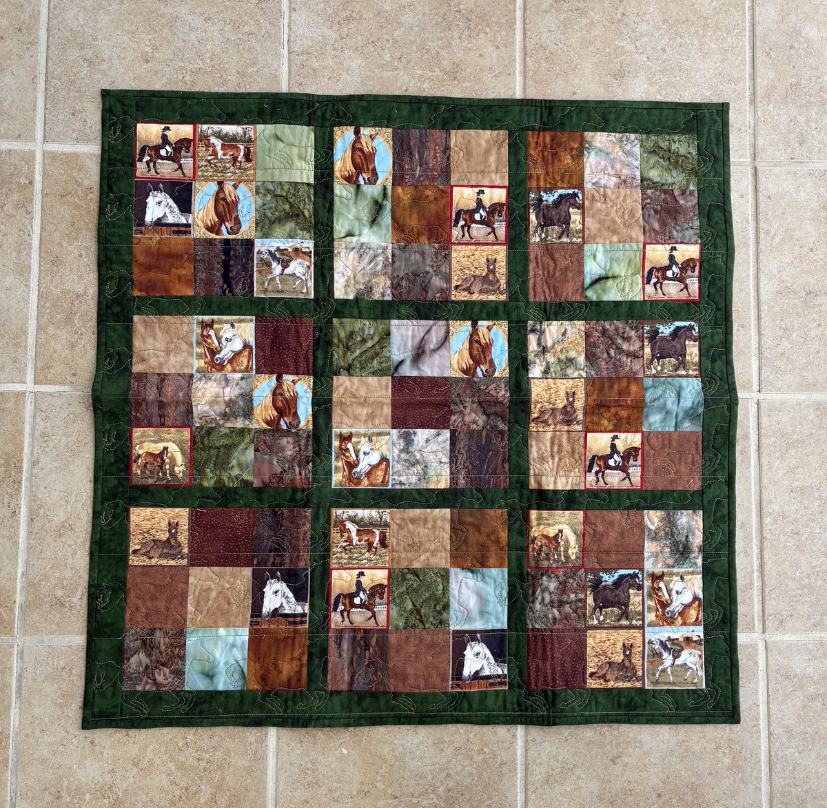 GloriousAllianc's tweet image. *taps megaphone with hoof* Don&apos;t abandon the #Sudoku quilt!! The Horse Sudoku quilt has gotten NO bids thus far for my @freshstarttblc... No reserve. Great #holidaygift! Quality workwomanship. Instructions and solution to game. Horse theme. Good cocktail chat piece. Bid until…