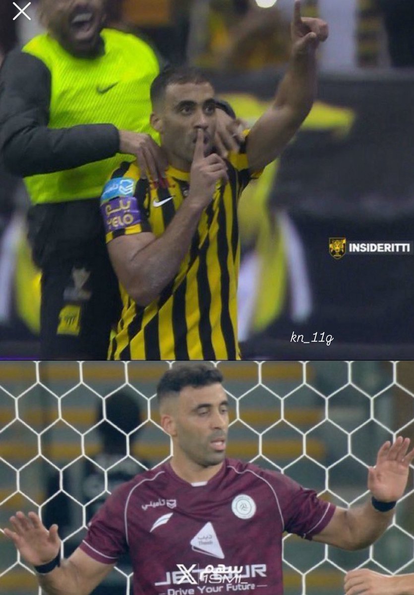 kn_11g's tweet image. حمدالله ضد النصر 
حمدالله ضد الاتحاد