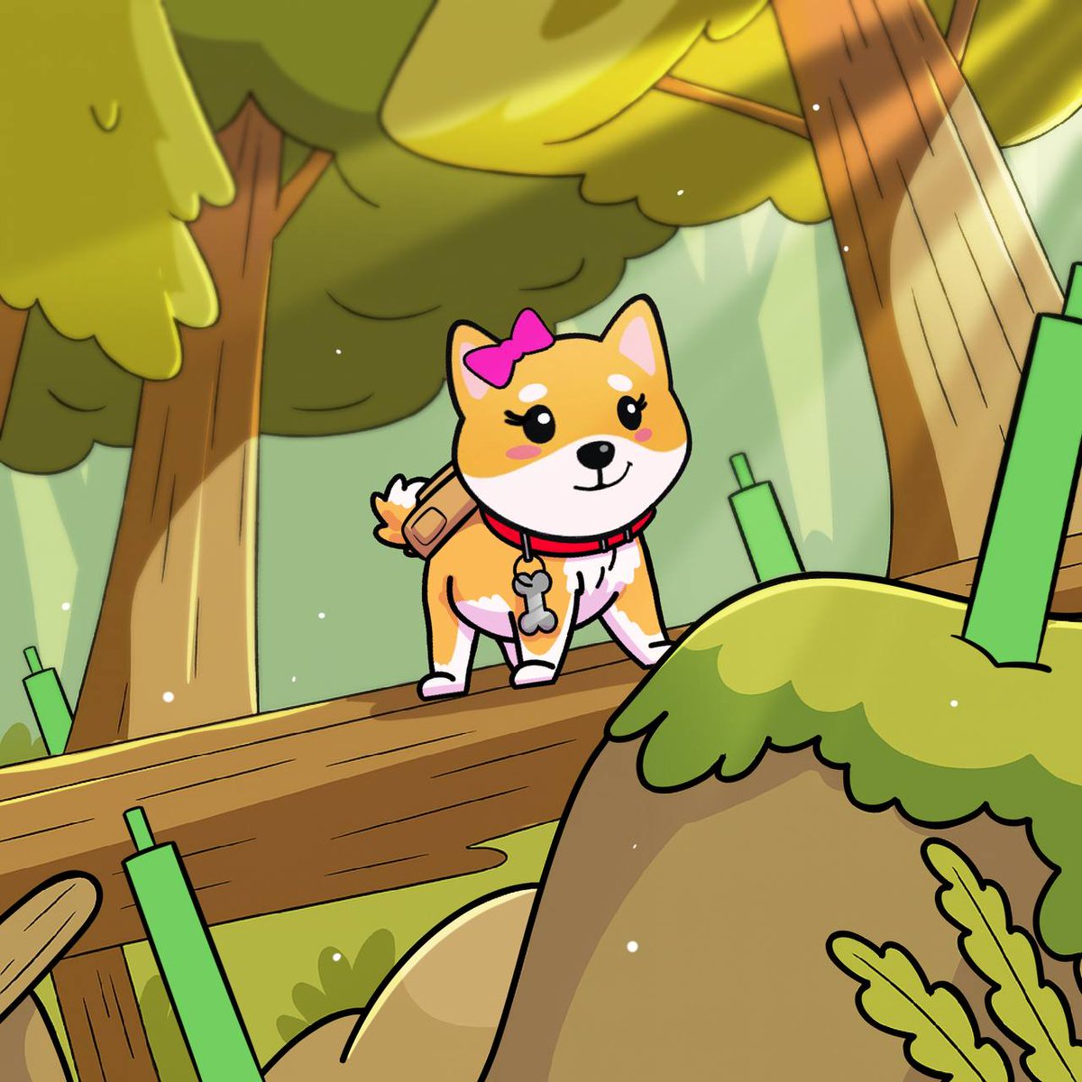 Momo_bonk's tweet image. $MOMO is enjoying the green 🌱