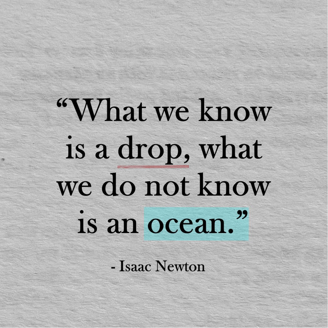 SamuelGriffithD's tweet image. There&apos;s so much we can all still learn.

Seeing how small our understanding really is shouldn&apos;t discourage us, it can inspire us. There&apos;s always more to explore and room to grow. Staying teachable matters.

What&apos;s one thing you do to keep learning?

#Learning #GrowthMindset