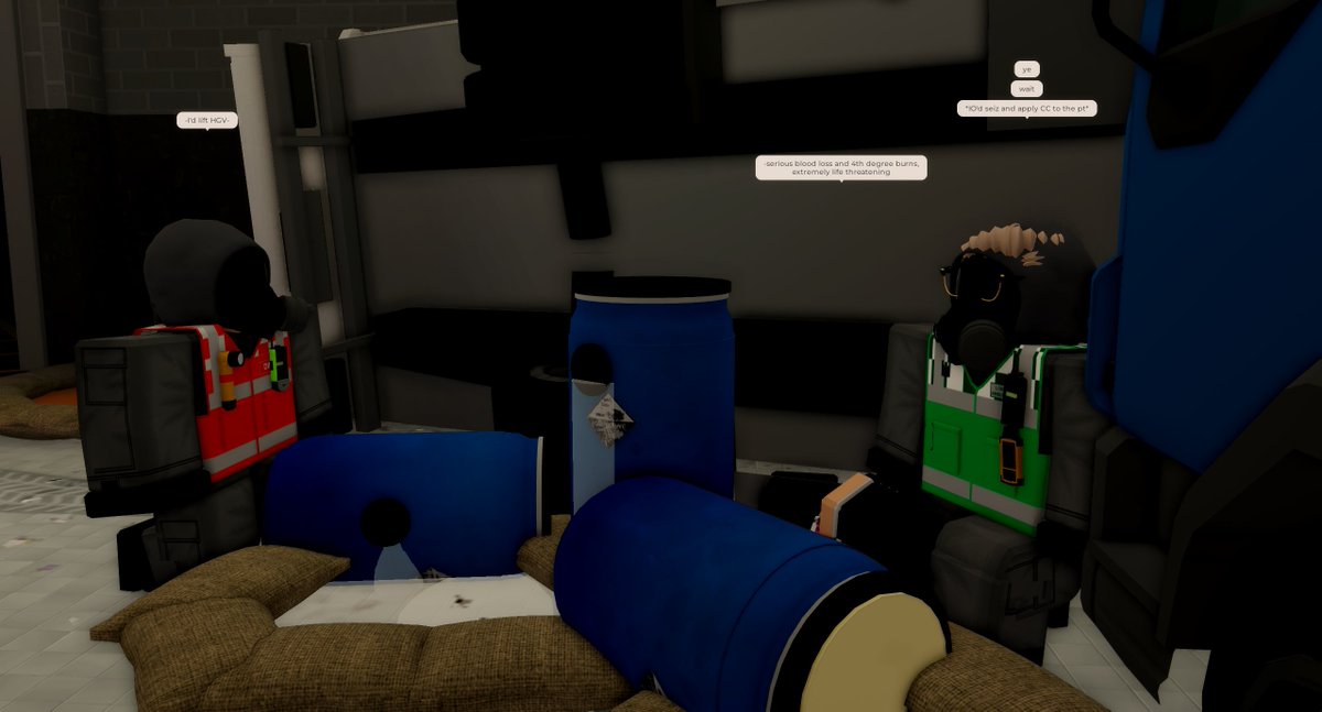 London Fire Brigade ROBLOX tweet media