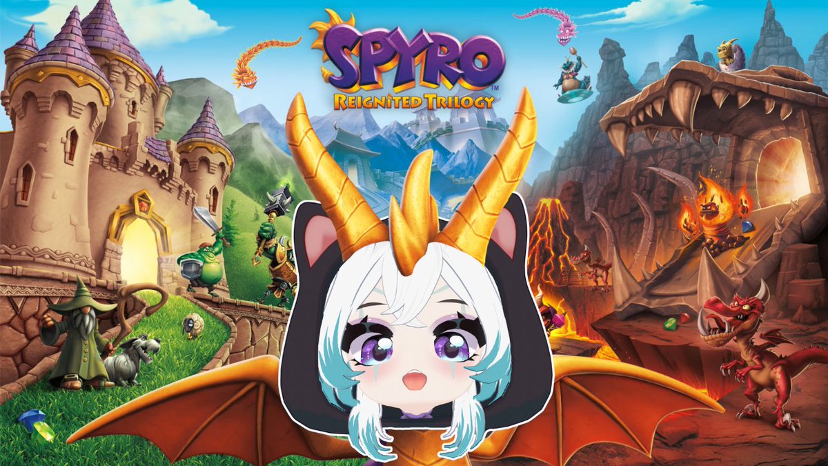 MischiVT's tweet image. IN THREE HOURS

I will be playing through one of my favorite games from my childhood - SPYRO!

We&apos;re on Day 5 of the Skunkathon:
🥒 17 points away from Pickle Food Tier List 🤢
🏆 Giveaway winner for Day 4
🐉 Dragon rider toggle
🔴Special Ko-fi donation alert!!!

Come hang!🔗⬇️