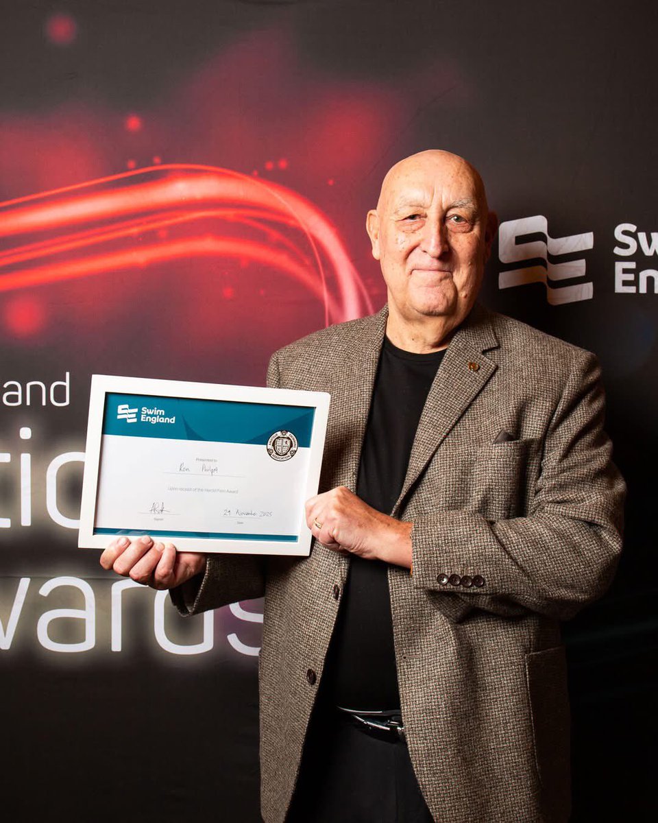👏🎉 Congratulations to Ron Philpot, recipient of the prestigious Harold Fern Award! 🏆✨

This honour recognises an outstanding contribution to aquatics over many years. Your dedication and passion has created an incredible legacy 🌊💙

Super proud day feeling overwhelmed…..