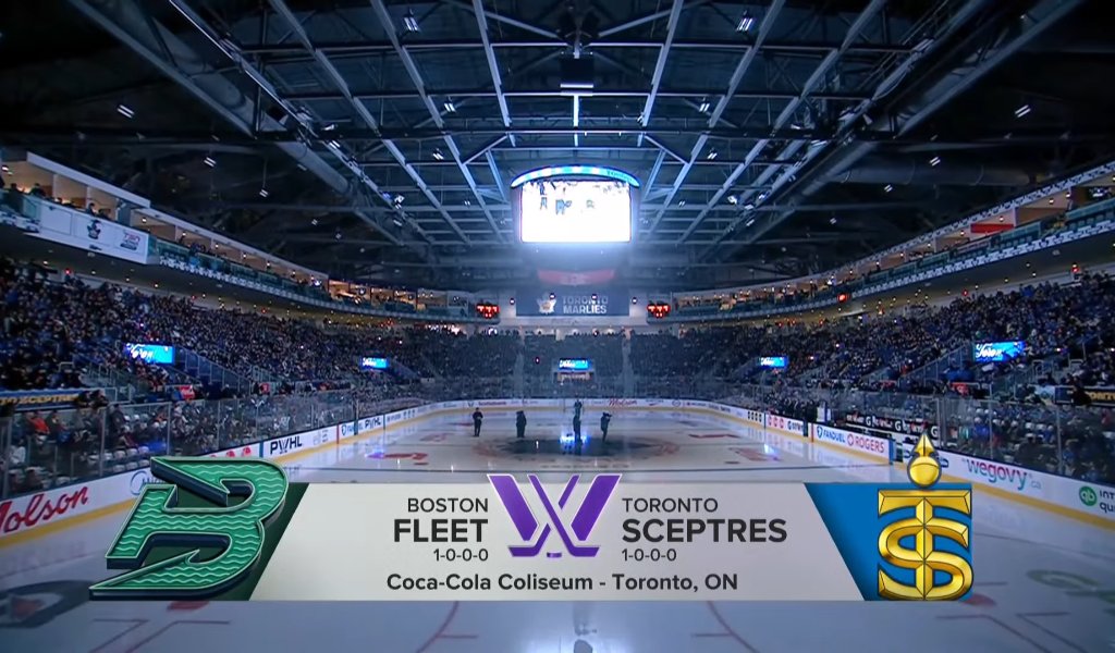 MMyrick29's tweet image. From @CocaColaClsm in Toronto home of @MapleLeafs&apos;s @TheAHL affiliate team the @TorontoMarlies, Follow @dponticelliTV, @BeckyKellar + @signabutler in progress where  @PWHL_Toronto has a 1-0 jailbreak vs. @PWHL_Boston. Tune in to @NESN &amp;amp; @CBCsports now. @thepwhlofficial