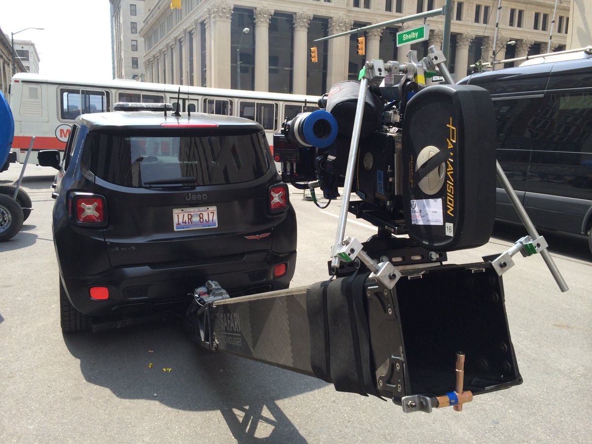 Camera rigs for the Bruce Wayne driving scene opening #bvs