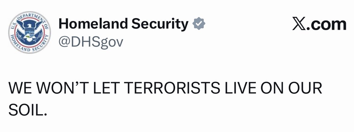 This needs to be the campaign message of every US politician moving forward.