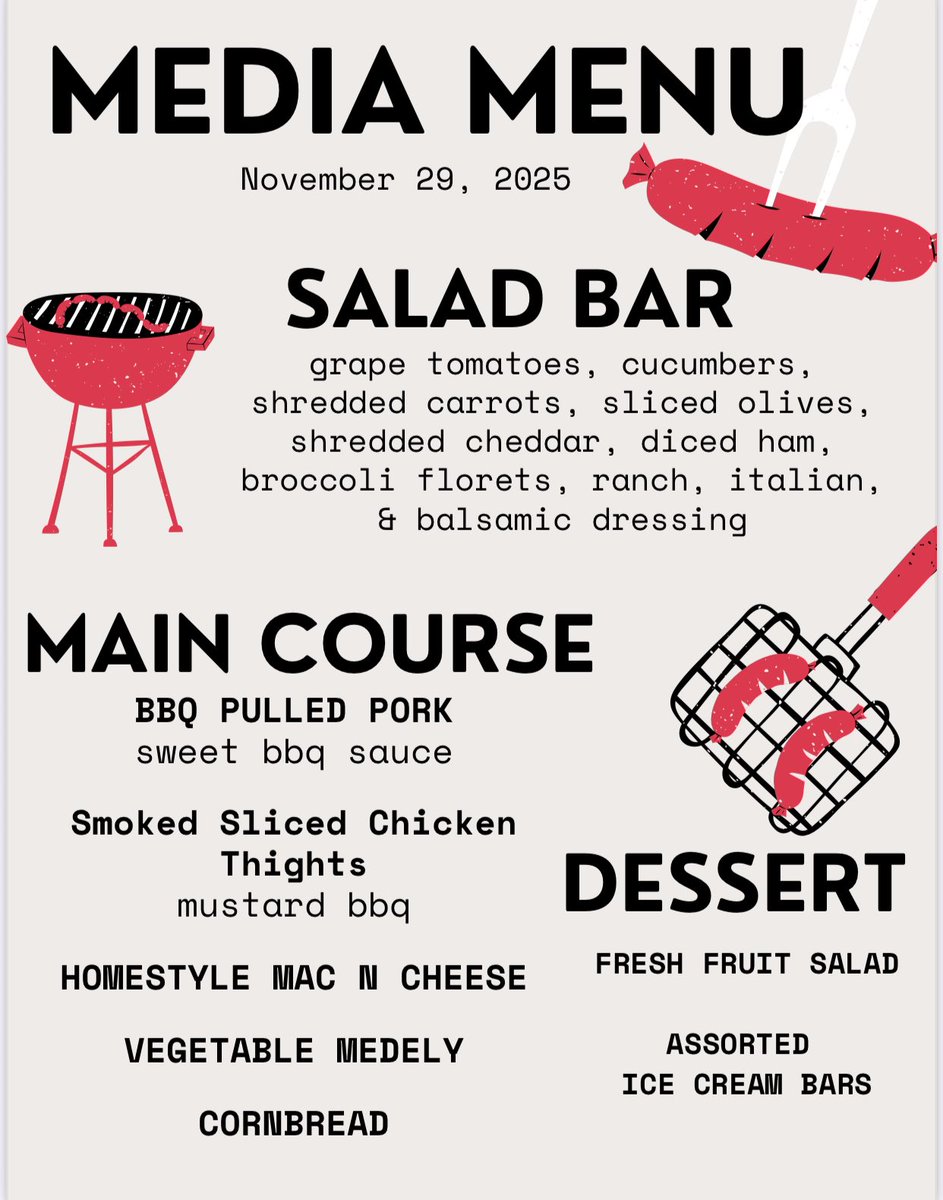 New Updated Menu Alert!!