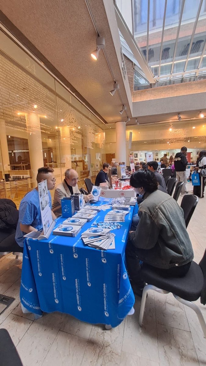 Tento víkend oslovujeme potenciální uchazeče a informujeme zájemce o studium na naší fakultě v Londýně... 
#internacionalizace
⁦<a href="/LekarskaO/">Lékařská fakulta OU</a>⁩ ⁦<a href="/Ostravska_Uni/">Ostravská univerzita</a>⁩