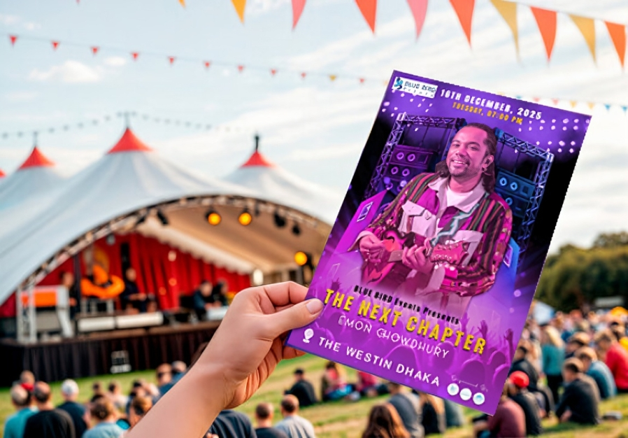 designermahia's tweet image. Mission accomplished: Poster design locked for The Next Chapter! 🎤🎸

#PosterDesign #EventDesign #EmonChowdhury #GraphicDesigner